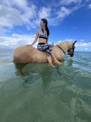 horse riding mauritius