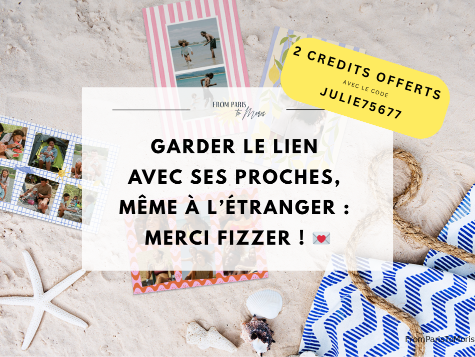 fizzer envoyer carte postale depuis son téléphone