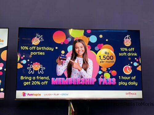 Funtopia membership pass