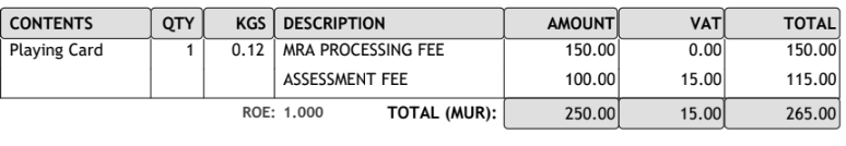 invoice_package_mauritius