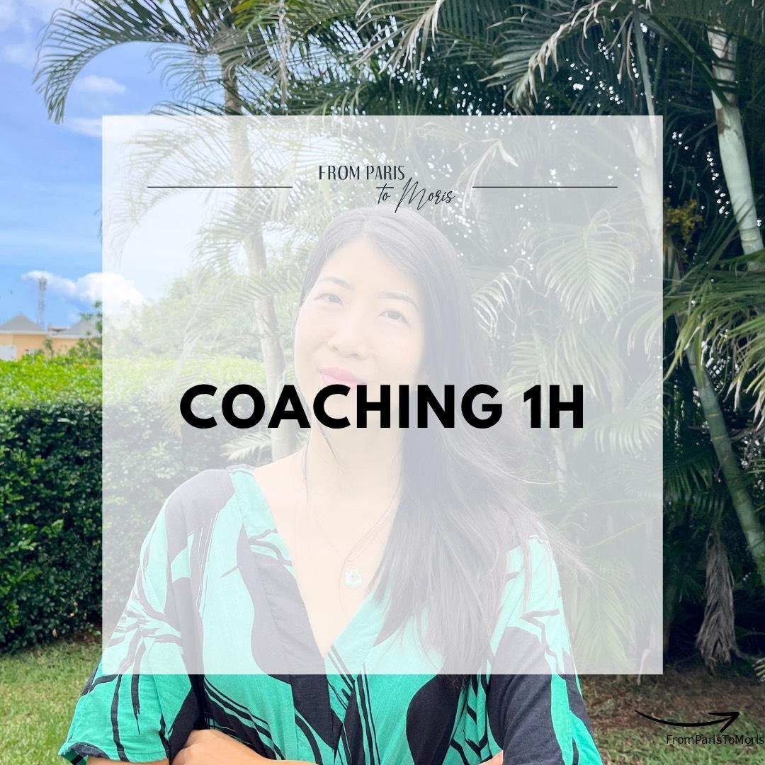 Julie en coaching téléphonique avec un futur expatrié à Maurice